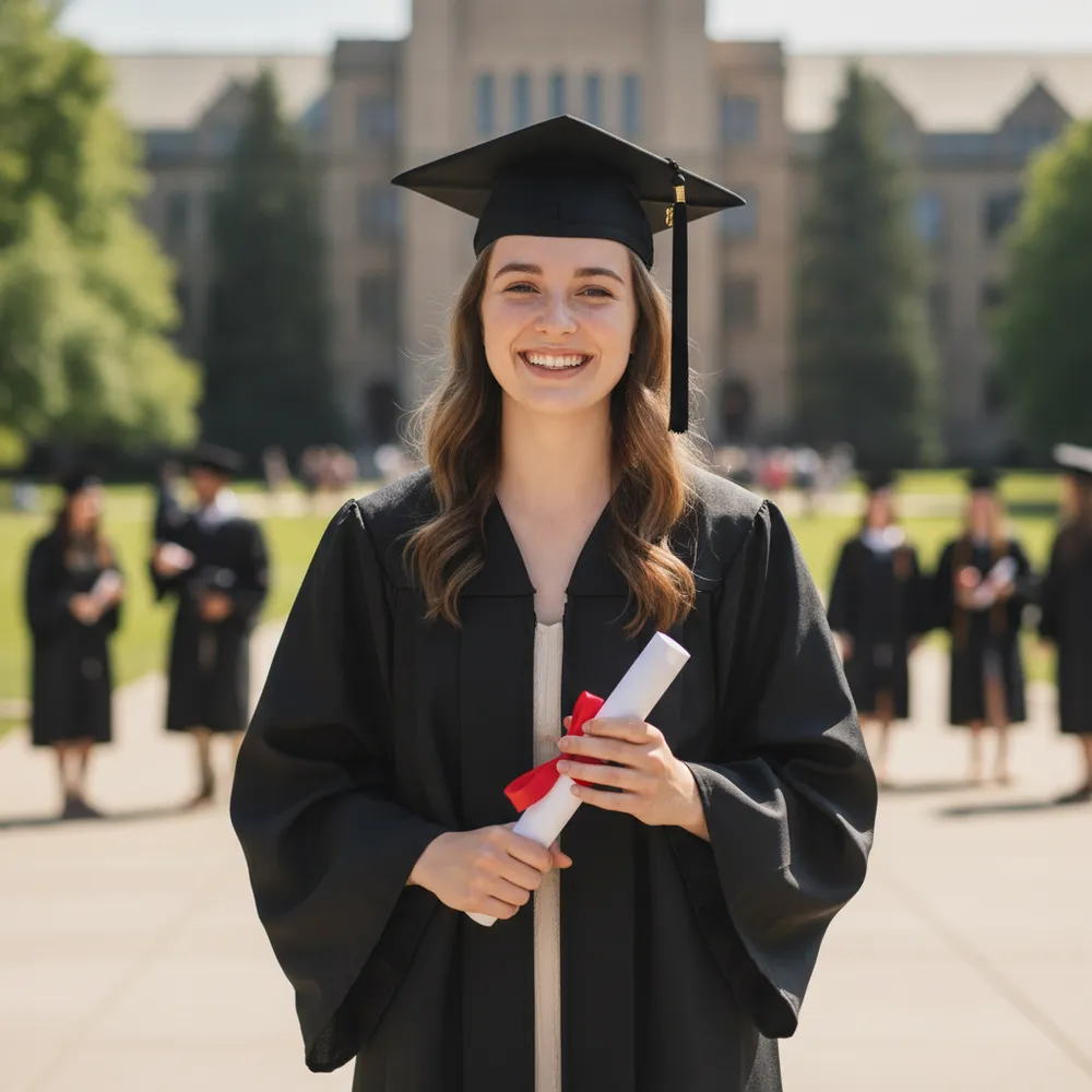 Graduation Photo after